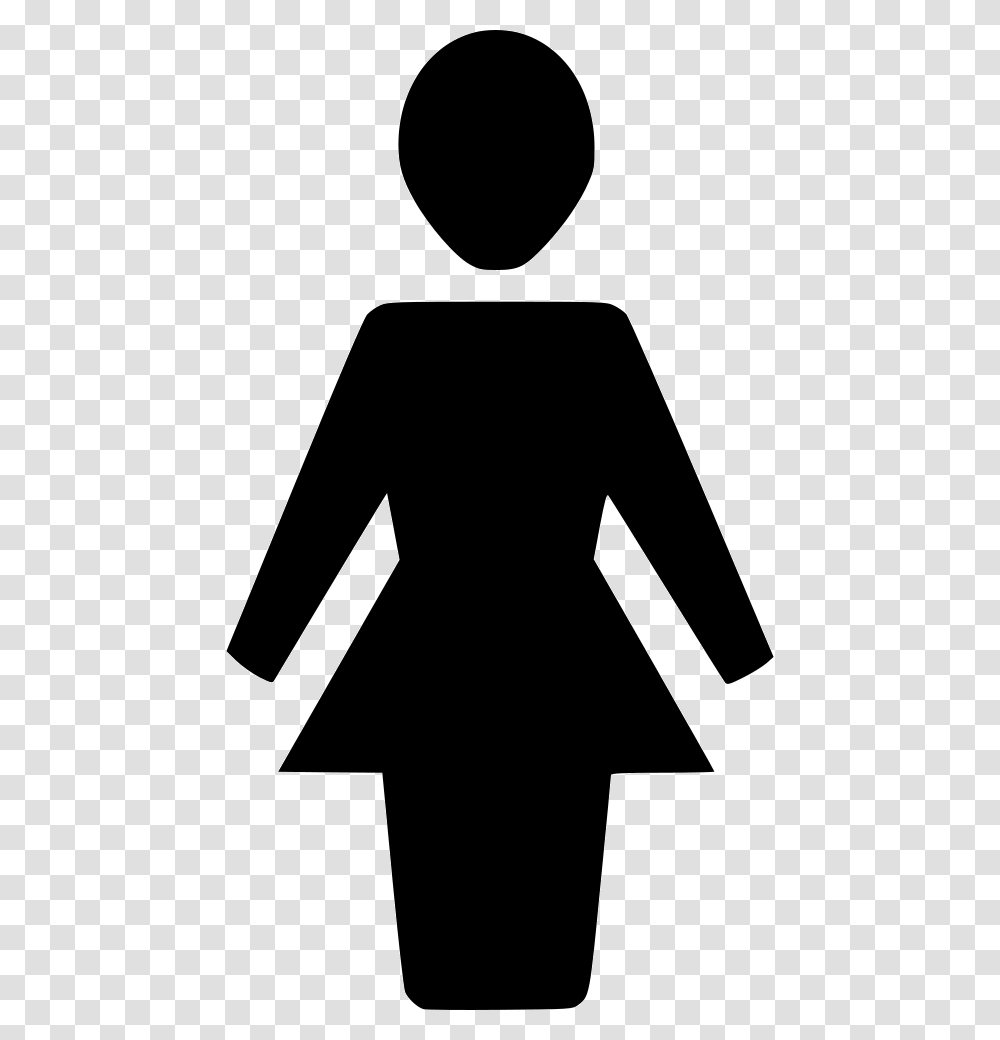 Character Woman Person Symbol Sign Comments Mulher Silhueta, Silhouette, Apparel, Hand Transparent Png