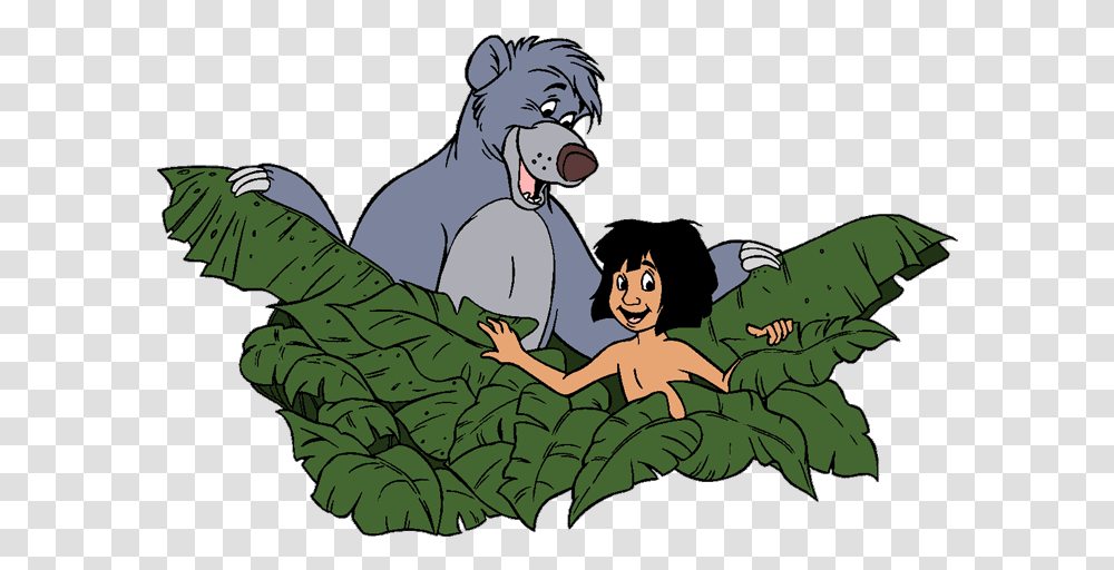Characterplantclip Artgraphics Disney Jungle Book Clipart, Mammal, Animal, Sleeping, Asleep Transparent Png
