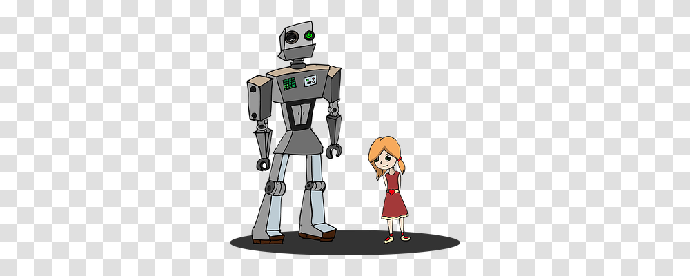 Characters Person, Robot Transparent Png