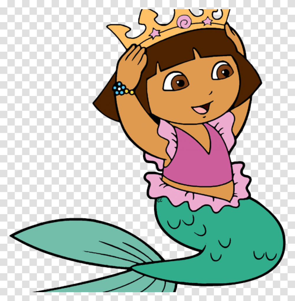 Characters In Dora Cartoon Dora The Explorer Clip Art Dora Saves The Mermaids, Jewelry, Accessories, Accessory, Crown Transparent Png