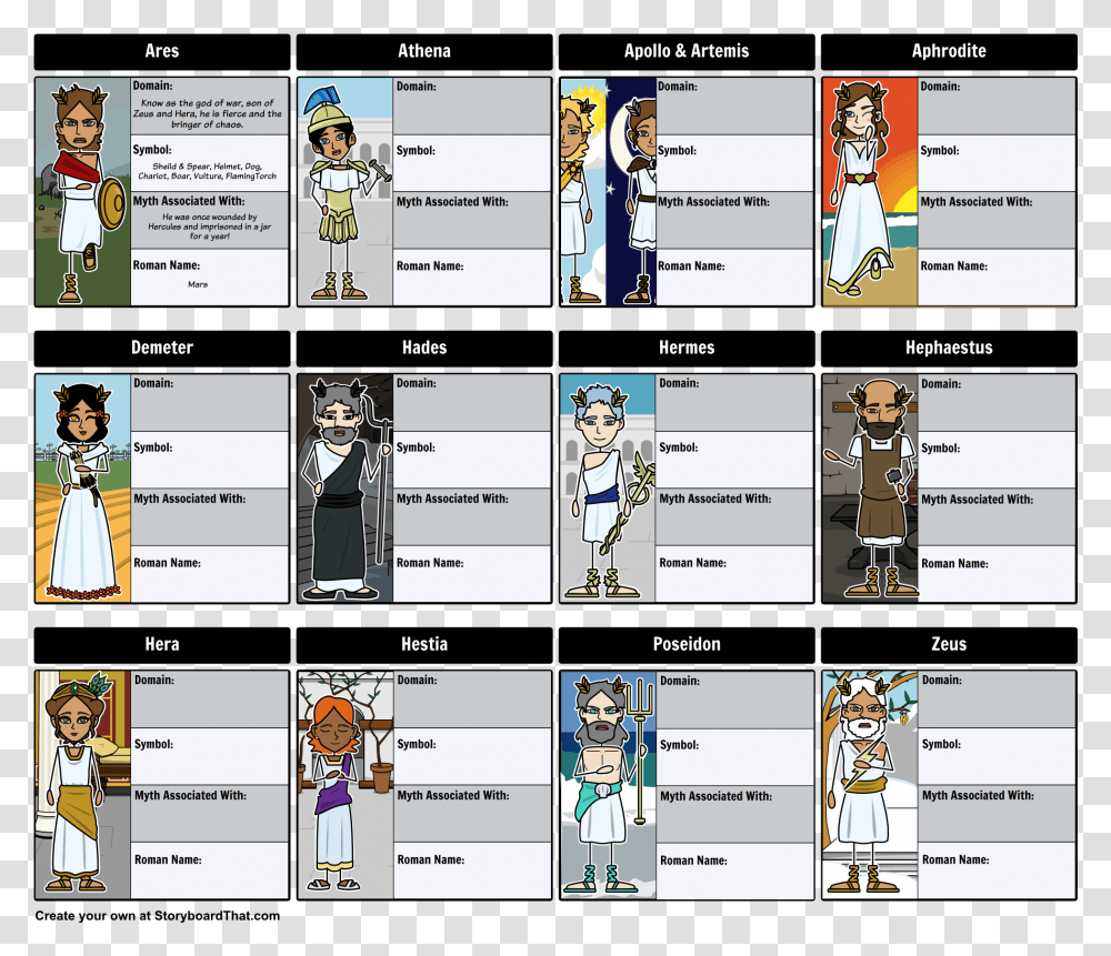 Characters In The Gorgon's Head Story, Person, Flyer, Paper Transparent Png