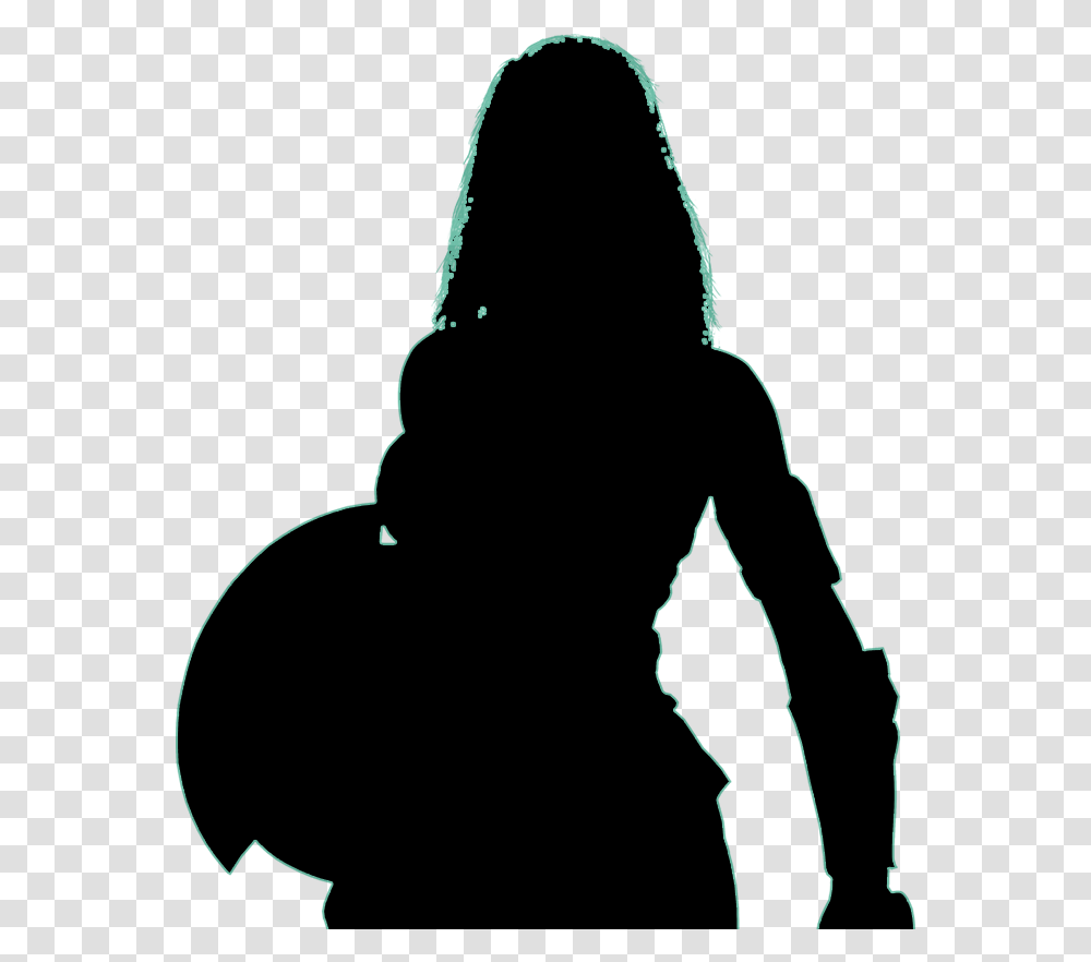 Characters Injustice Wonder Woman Silhouette Vector, Person, People Transparent Png