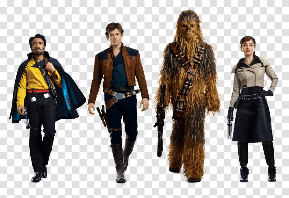Characters Of Solo A Star Wars Story - Transparent Png