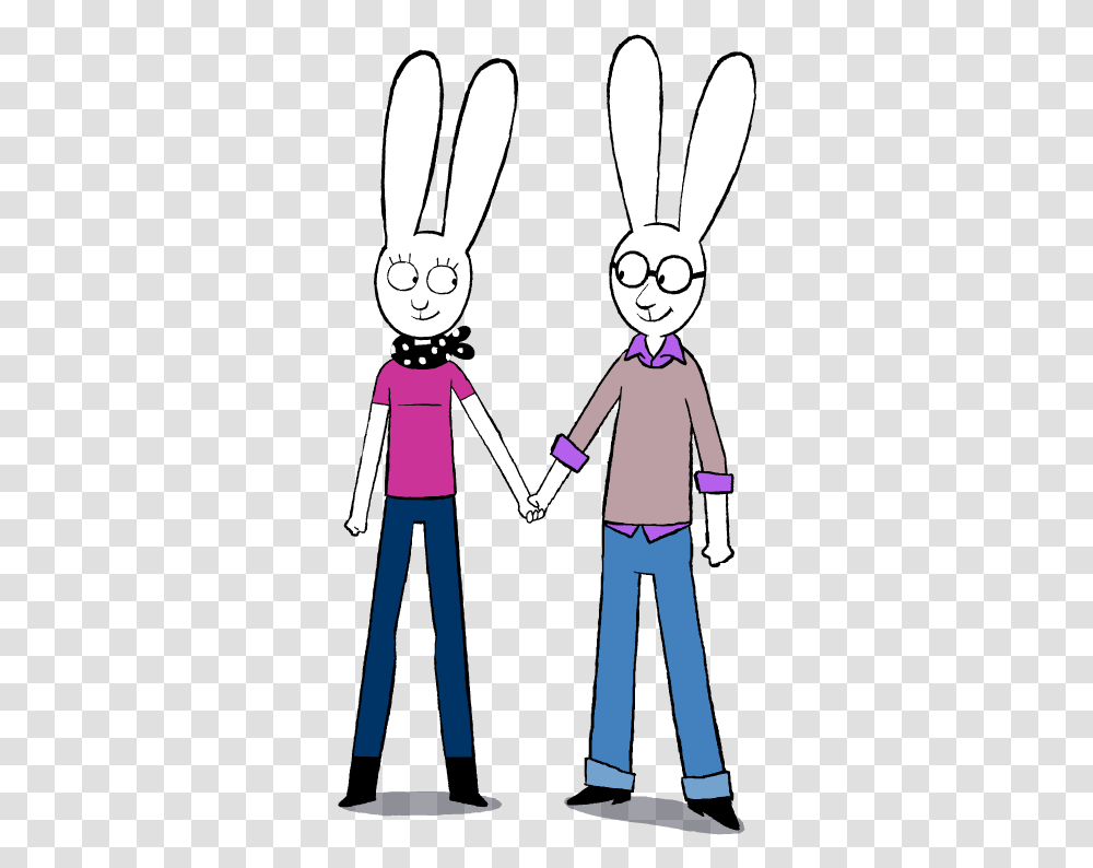 Characters Parents Cartoon, Hand, Person, Human, Holding Hands Transparent Png