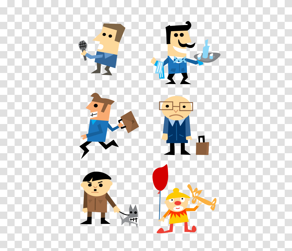 Characters Set, Finance, Face, Hand Transparent Png