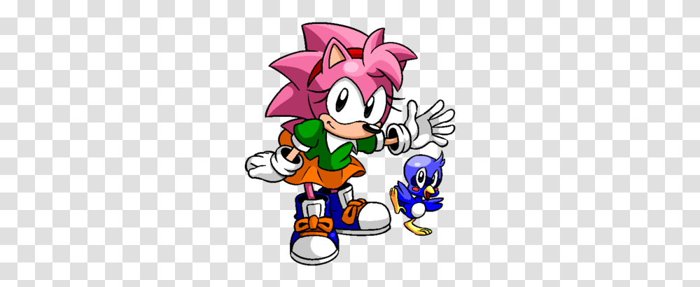 Characters Srb2 Wiki Sonic Characters Amy, Elf, Graphics, Art, Super Mario Transparent Png