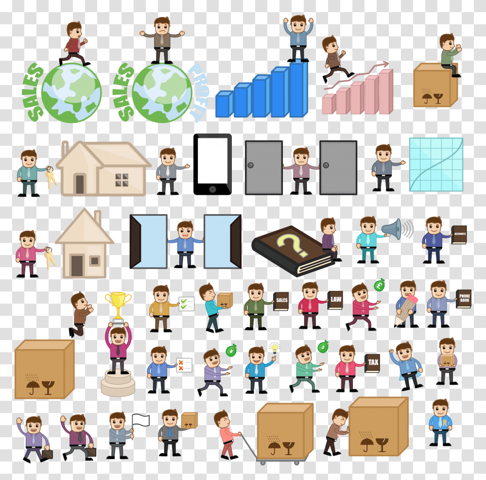 Characters Svg Pack High Quality, Person, Human, Alphabet Transparent Png