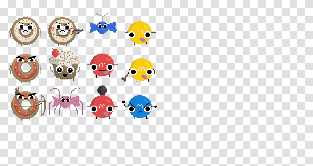 Charactersenemies For An App Im Working On What Do You Think, Angry Birds, Pac Man, Bowling Transparent Png