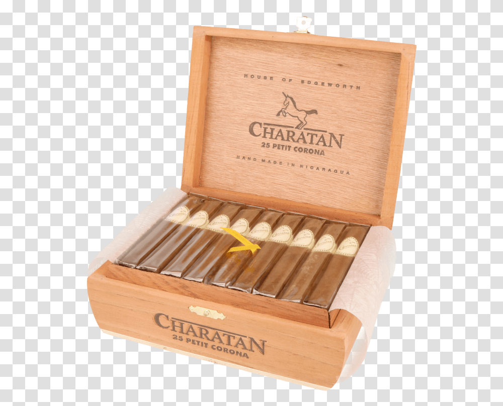 Charatan Cigars Hardwood, Box, Pencil Box, Cutlery Transparent Png