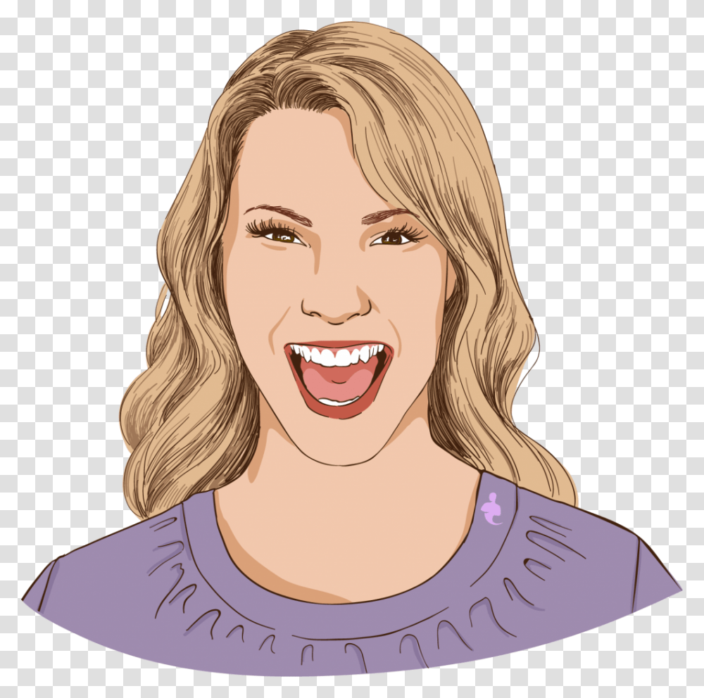 Charge Forward With A Plan Tongue, Face, Person, Female, Jaw Transparent Png