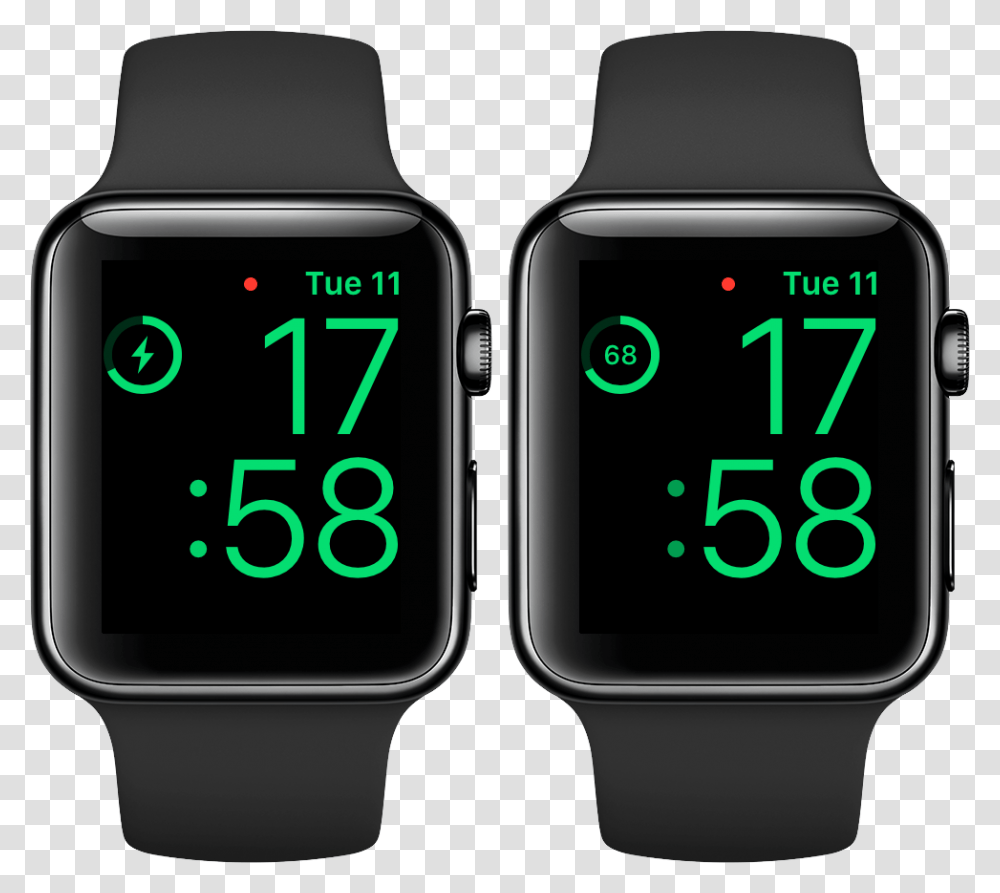 Charging Apple Watch In Nightstand Mode Apple Watch Activity Share, Digital Watch, Wristwatch Transparent Png