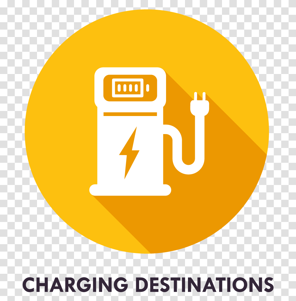 Charging Destinations Flat Design, Logo, Trademark Transparent Png
