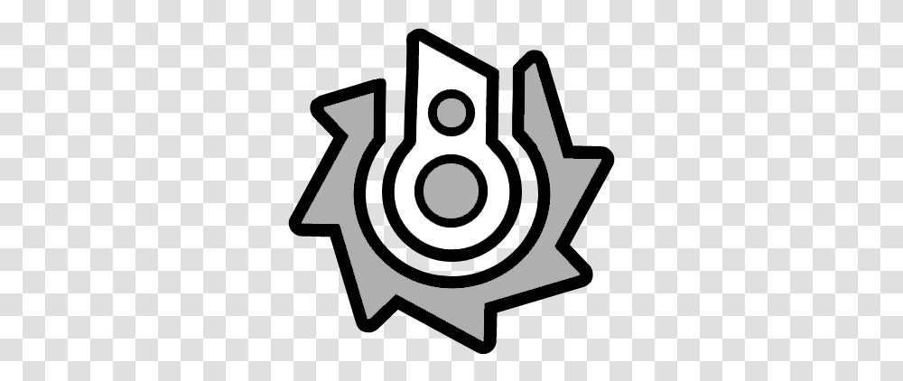 Charing Cross Tube Station 800 Stars Geometery Dash Icon, Symbol, Stencil, Logo, Trademark Transparent Png