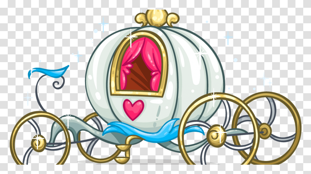 Chariot Cinderella Pumpkin Carriage Clipart, Chair, Furniture, Bicycle, Vehicle Transparent Png