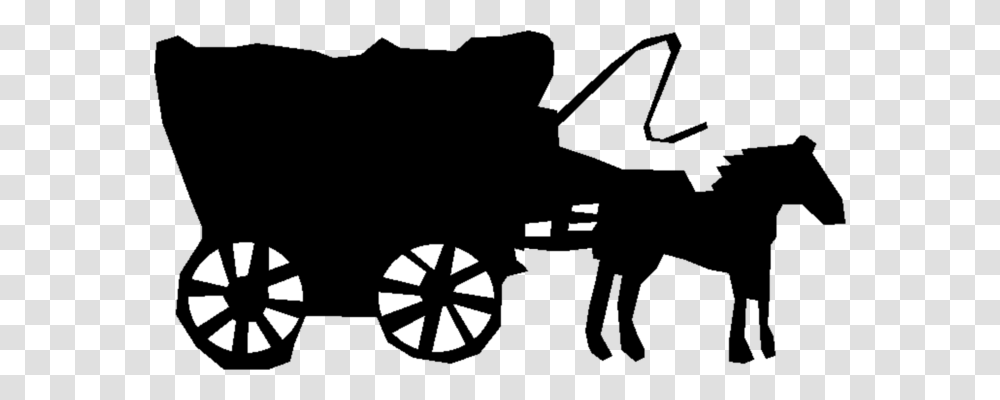 Chariot Horse Drawn Vehicle Carriage Wagon, Silhouette, Stencil, Arrow Transparent Png