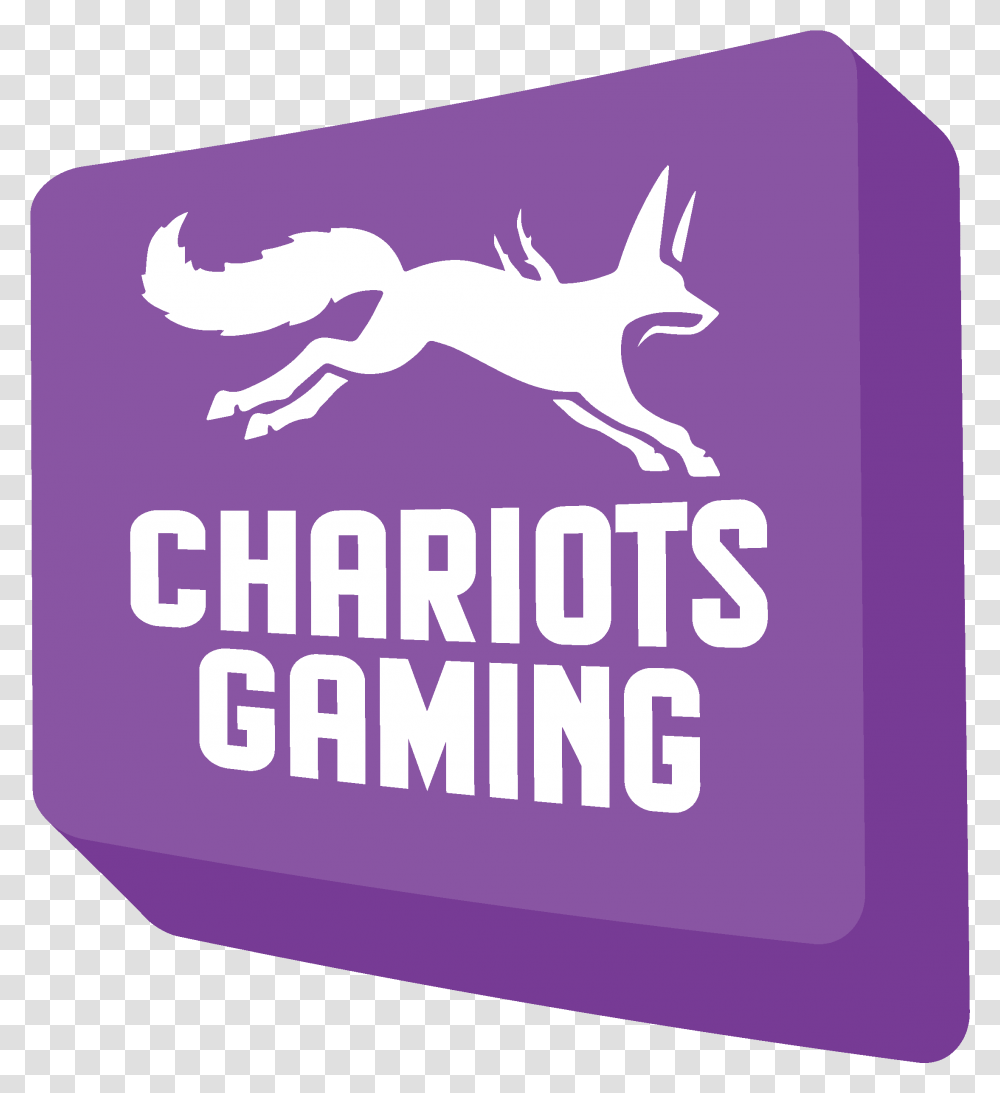 Chariots Gaming Logo Sign, Symbol, Trademark, Poster, Advertisement Transparent Png