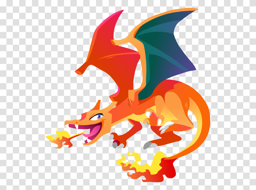 Charizard By Kuitsuku, Dragon, Poster, Advertisement Transparent Png