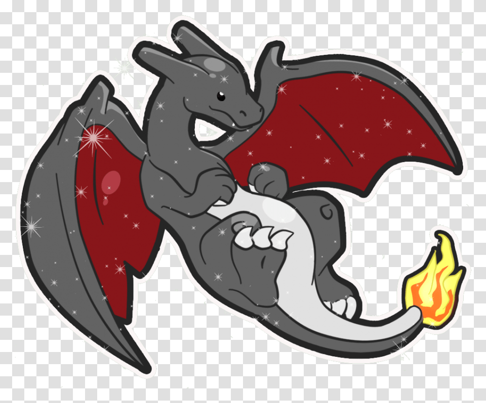 Charizard Drawing Shiny Shiny Charizard Cute, Sweets, Food, Outdoors, Nature Transparent Png