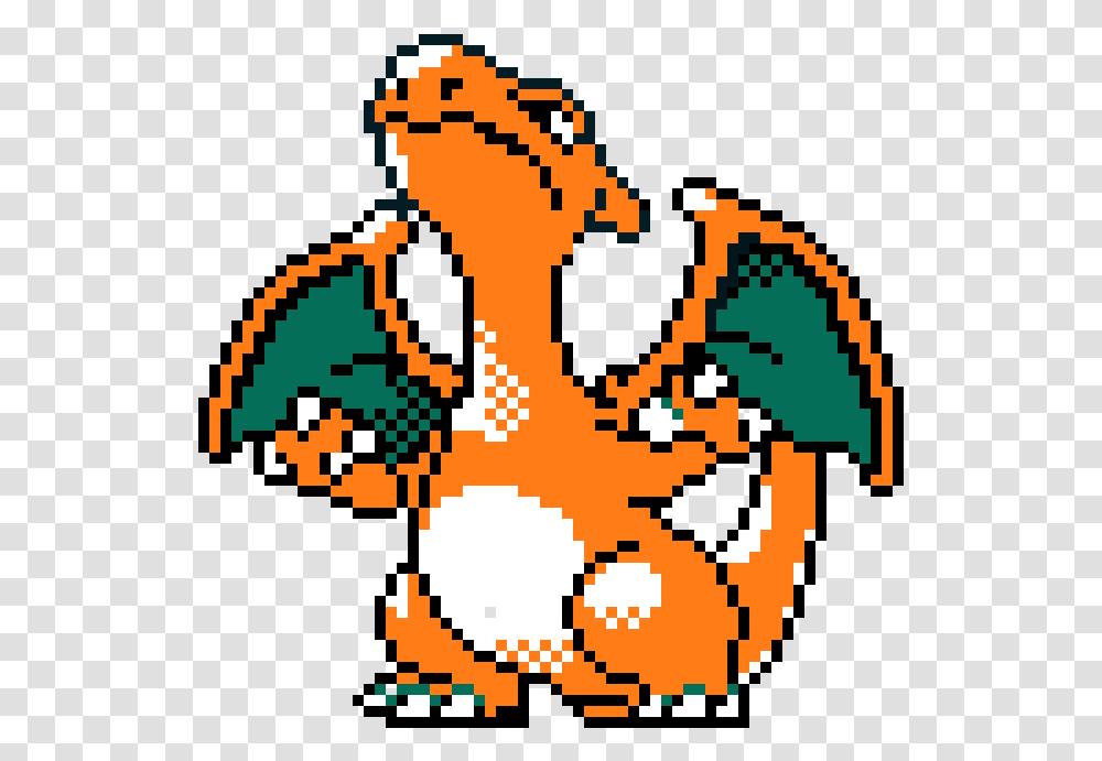 Charizard Pokemon Gold Clipart 8 Bit Charizard, Rug, Text, Graphics, Halloween Transparent Png