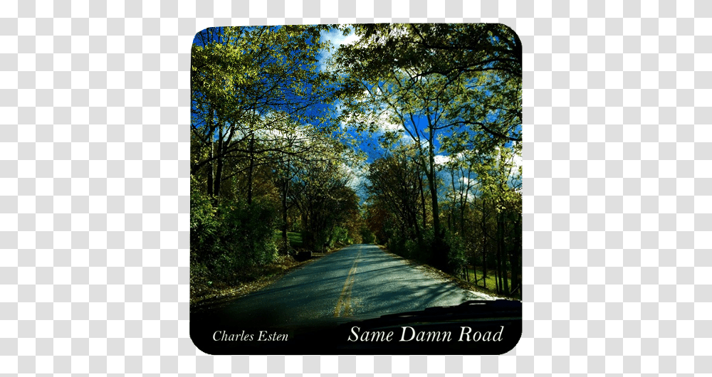 Charles Esten Song Title Sticker Same Damn RoadTitle Dirt Road, Highway, Freeway, Outdoors, Tarmac Transparent Png