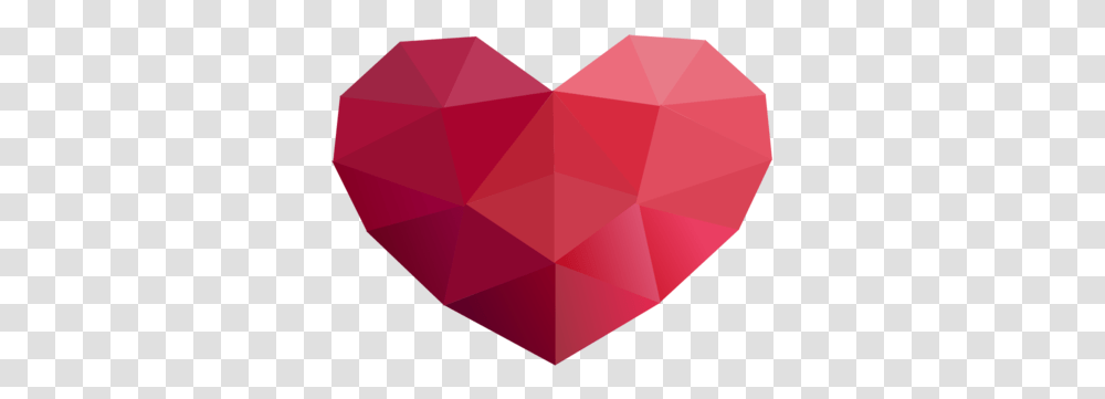 Charles Haitkin Tags Health Bar Dribbble Low Poly Heart Icon, Crystal, Gemstone, Jewelry, Accessories Transparent Png