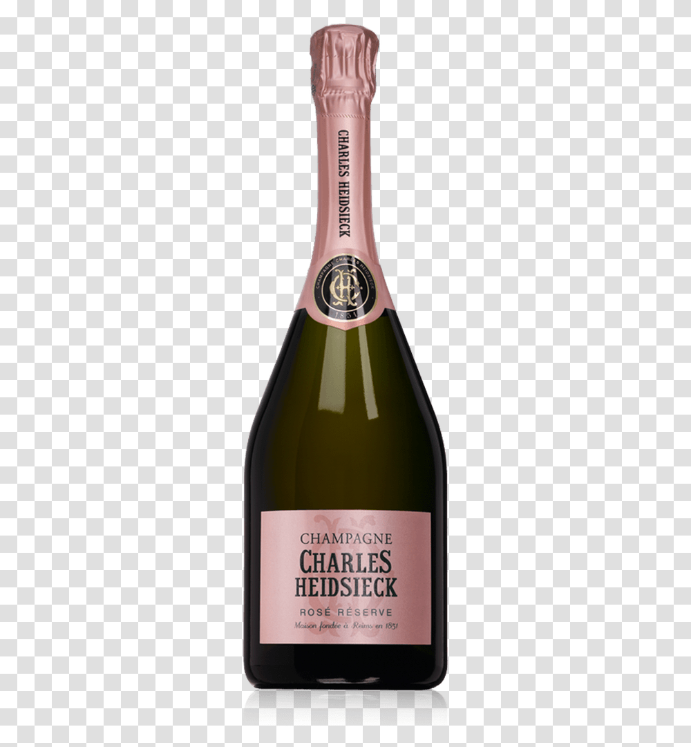 Charles Heidsieck Brut Rose Champagne Charles Heidsieck Rose Reserve, Alcohol, Beverage, Drink, Bottle Transparent Png