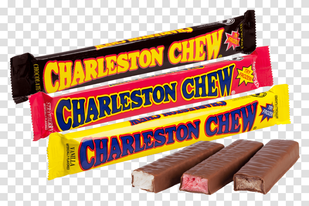 Charleston Chew Candy Bar Charleston Chew, Sweets, Food, Confectionery, Dessert Transparent Png