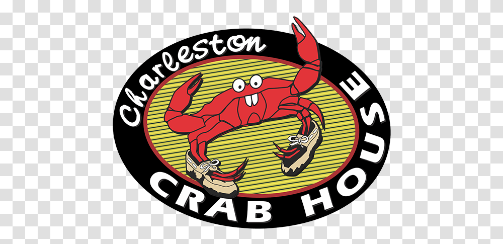 Charleston Crab House Charleston Crab House Logo, Poster, Advertisement, Sea Life, Animal Transparent Png