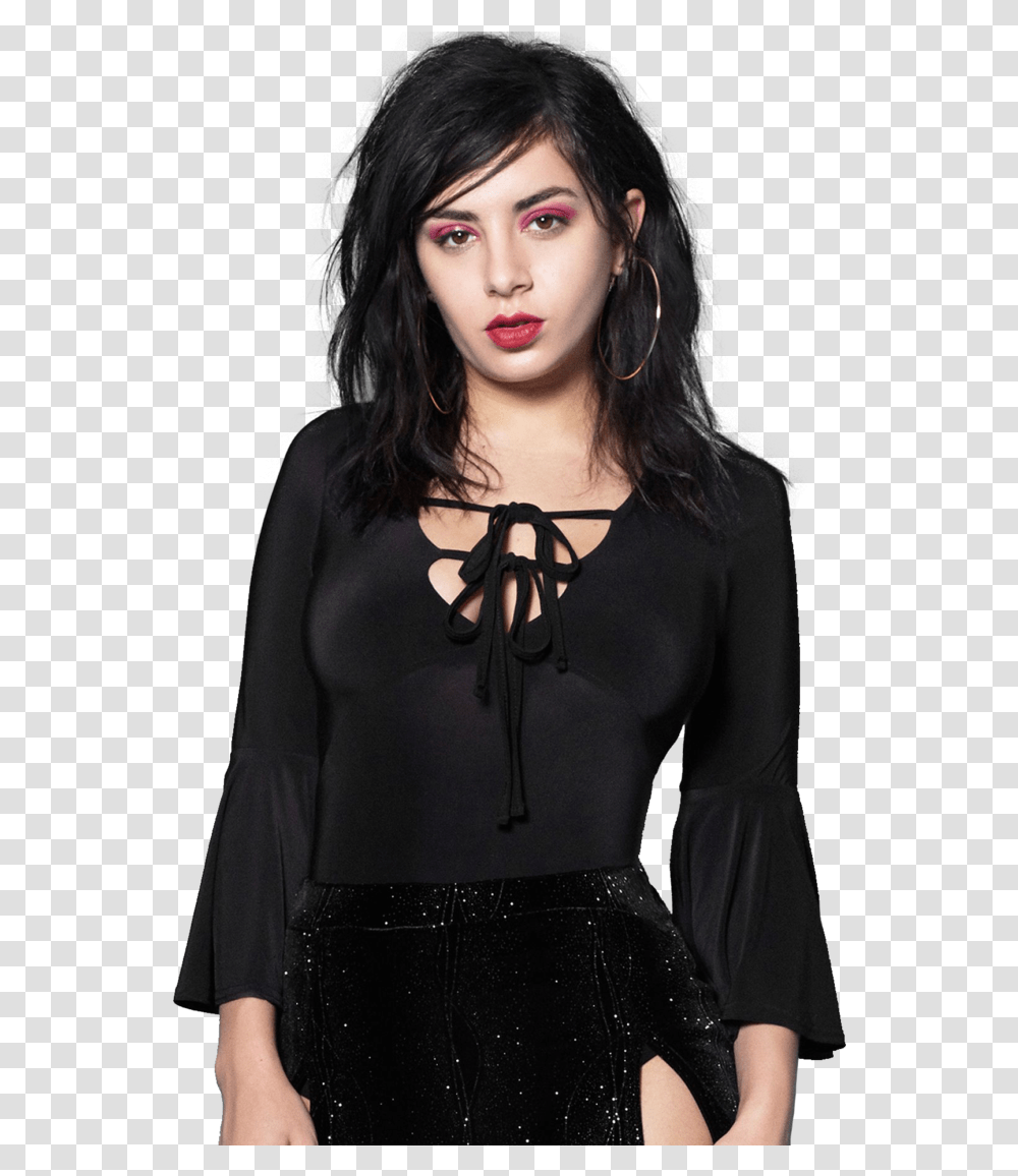 Charli Xcx High Quality Image Charli Xcx Net Worth, Sleeve, Long Sleeve, Person Transparent Png