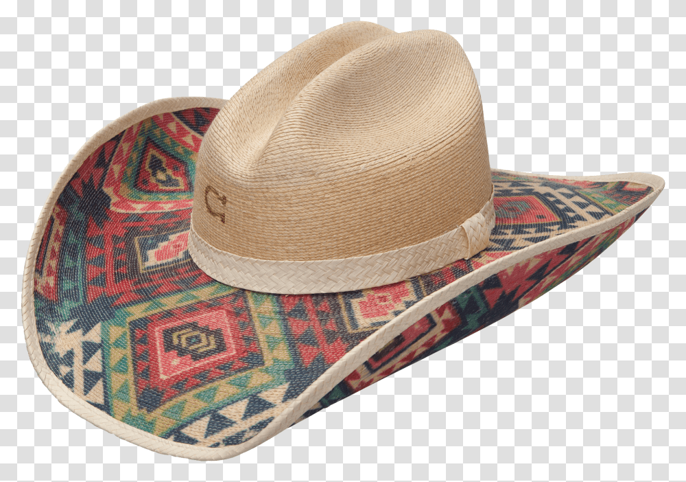 Charlie 1 Horse Women's Tularosa Straw Hat Aztec, Apparel, Sun Hat, Cowboy Hat Transparent Png