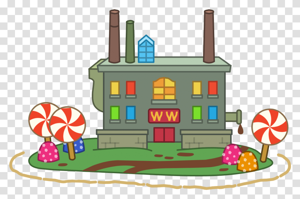 Charlie And The Chocolate Factory Poptropica Wiki Willy Wonka Factory Cartoon, Building, Urban, Housing, Fire Truck Transparent Png