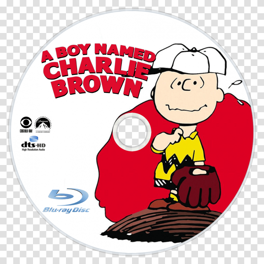 Charlie Brown Boy Named Charlie Brown Dvd, Disk Transparent Png