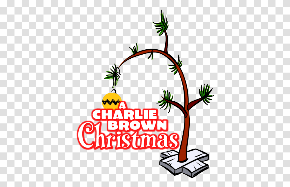 Charlie Brown Christmas Live Charlie Brown Christmas Logo, Plant, Tree, Vegetation, Bush Transparent Png