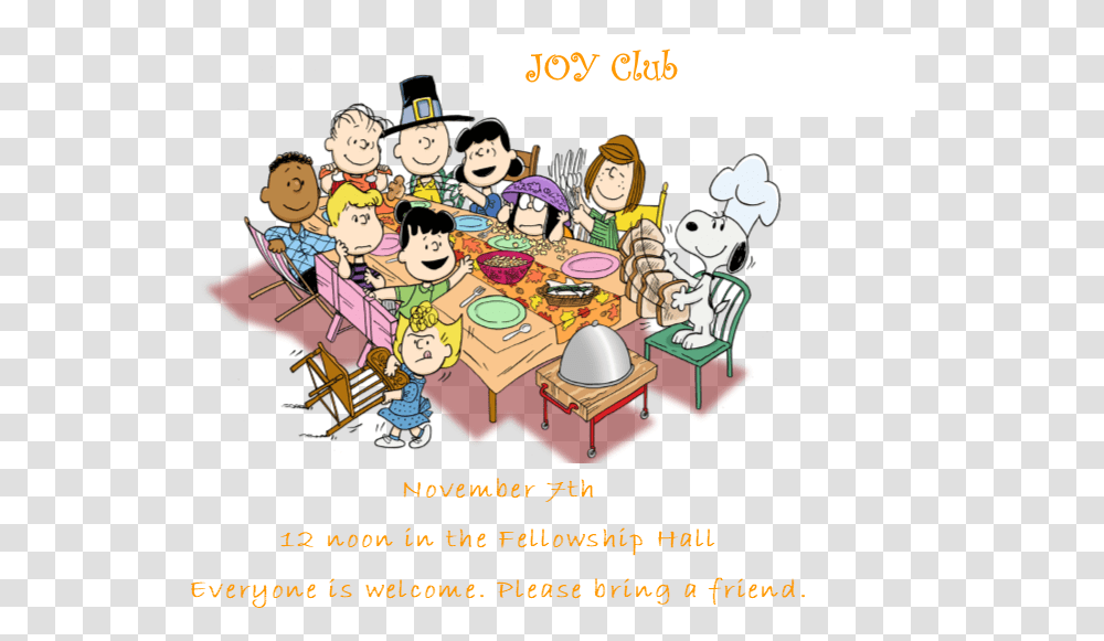 Charlie Brown Happy Thanksgiving, Comics, Book, Advertisement Transparent Png