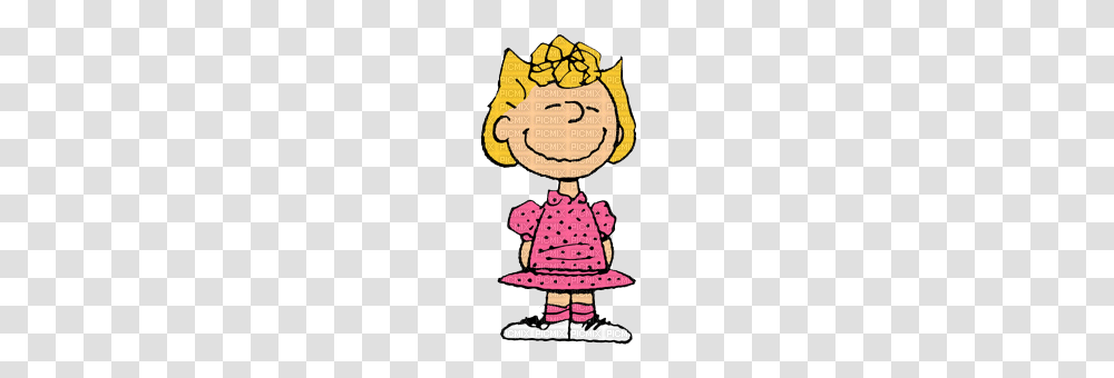 Charlie Brown Sally Brown Chucks Baby Sister, Pattern, Embroidery, Stitch Transparent Png