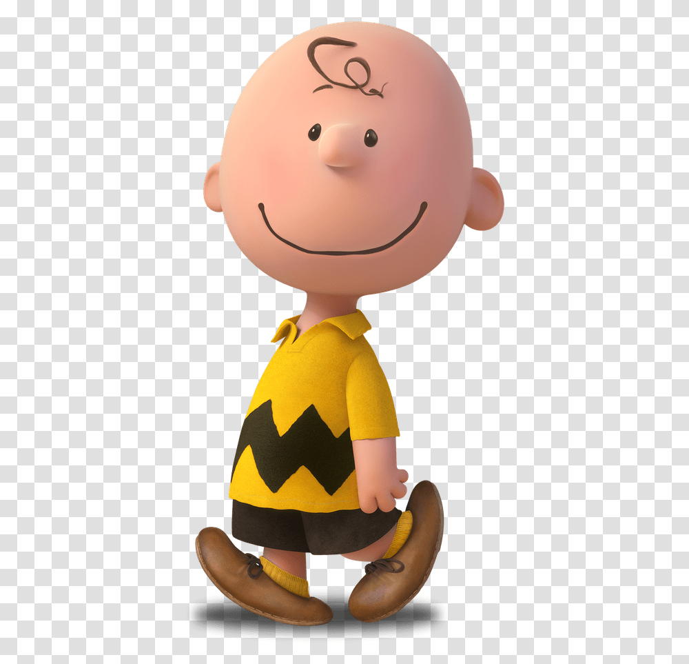 Charlie Brown Walking Charlie Brown Peanuts Movie, Doll, Toy, Barbie, Figurine Transparent Png