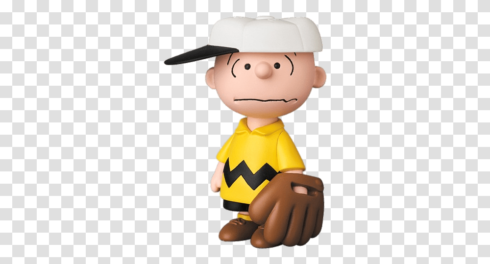 Charlie Brown With Baseball Glove Charlie Brown Baseball Cap, Doll, Toy, Clothing, Apparel Transparent Png