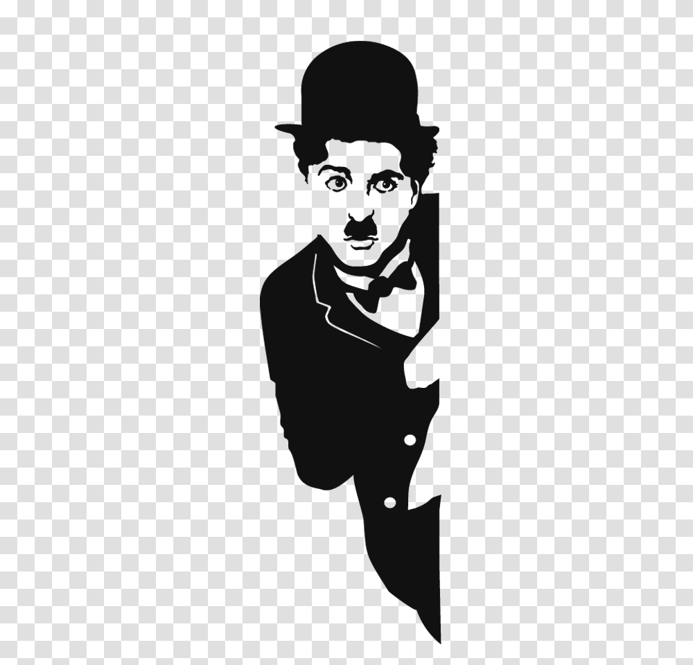 Charlie Chaplin, Celebrity, Face, Person, Photography Transparent Png