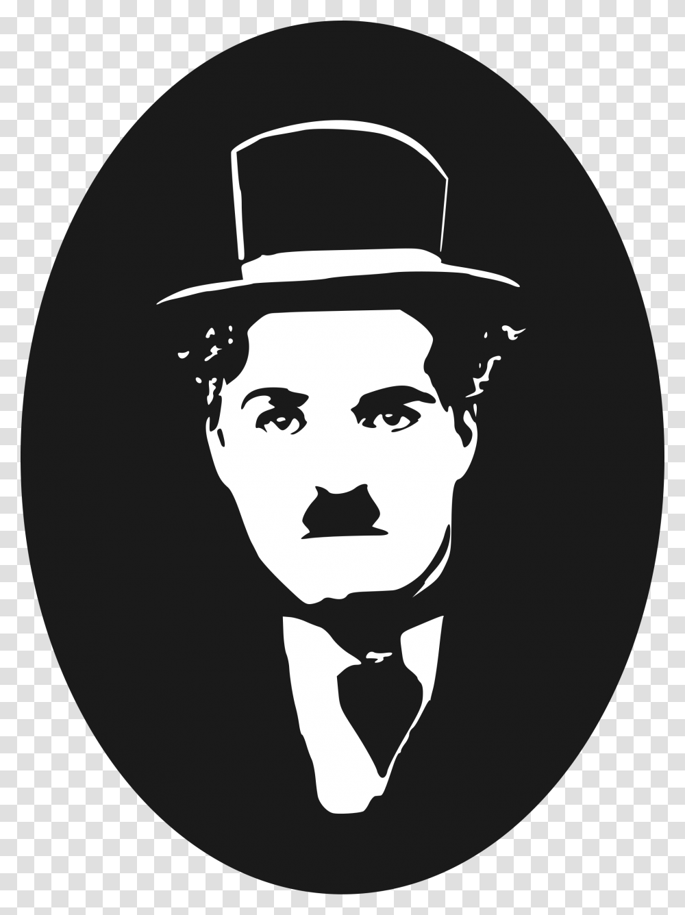 Charlie Chaplin, Celebrity, Stencil, Baseball Cap, Hat Transparent Png