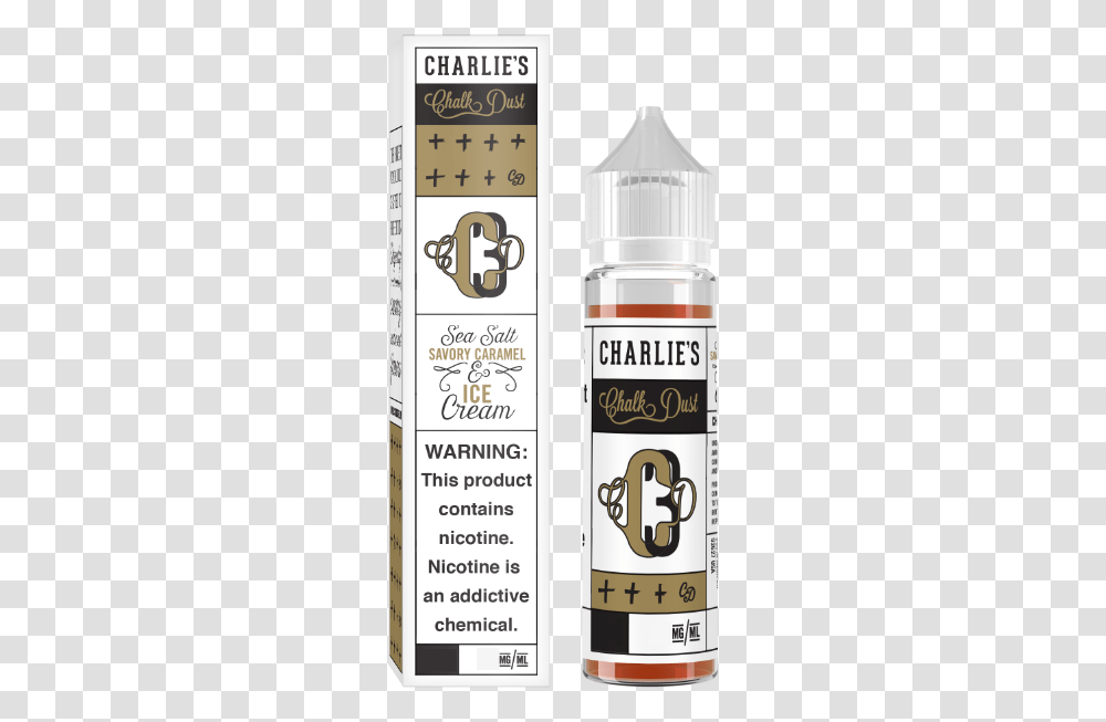 Charlies Chalk Dust Salt, Label, Beverage, Drink Transparent Png