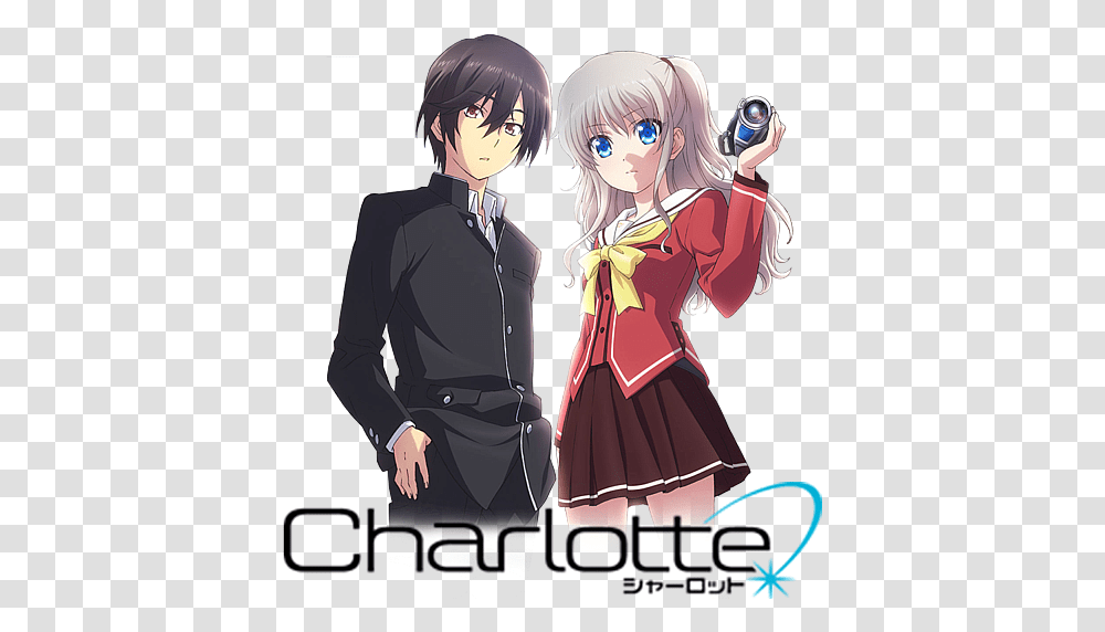 Charlotte Charlotte Anime, Person, Human, Manga, Comics Transparent Png