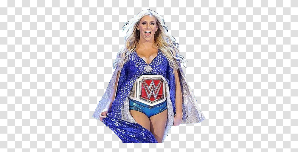 Charlotte Charlottewwe Wwecharlotte Charlotteflair Wwe Charlotte Flair Hot Entrance, Costume, Person, Female Transparent Png
