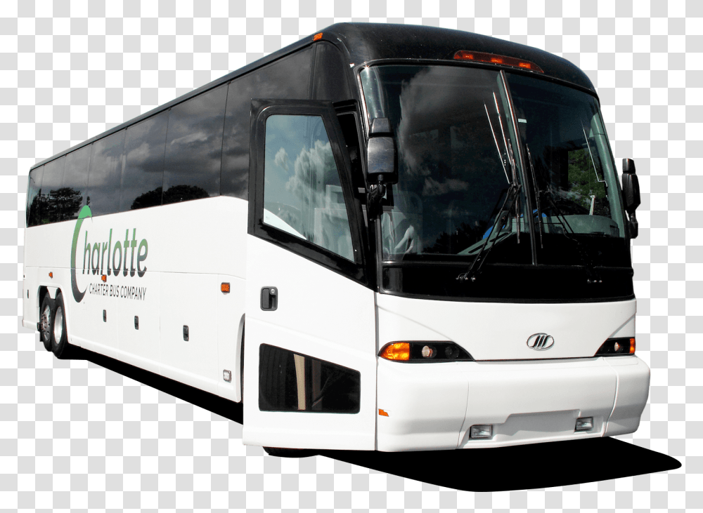 Charlotte Charter Bus Company Tour Bus Service, Vehicle, Transportation, Van, Double Decker Bus Transparent Png