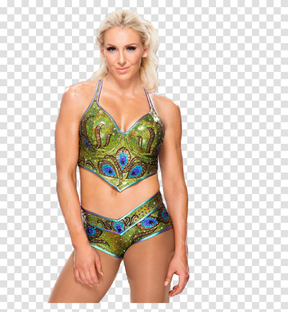Charlotte Flair Charlotte Flair Smackdown Women's Champion, Apparel, Female, Person Transparent Png