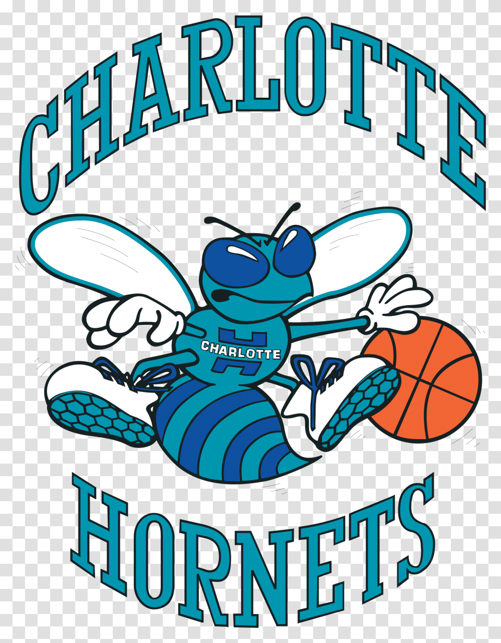 Charlotte Hornets Old Logo, Wasp, Bee, Insect, Invertebrate Transparent Png