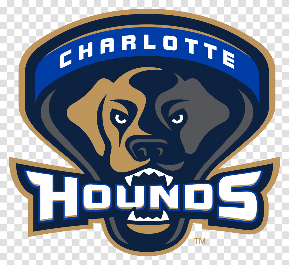 Charlotte Hounds Charlotte Hounds, Label, Text, Word, Advertisement Transparent Png