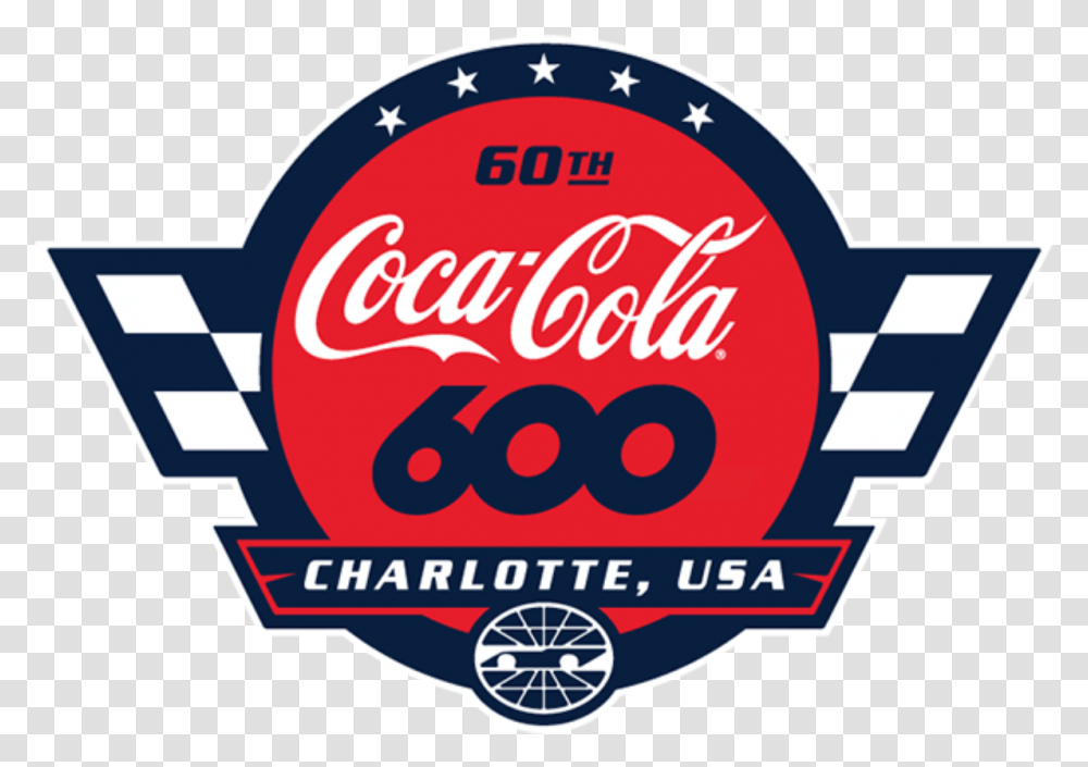 Charlotte Motor Speedway Unveils Coca Cola 600 2020, Beverage, Drink, Coke, Text Transparent Png