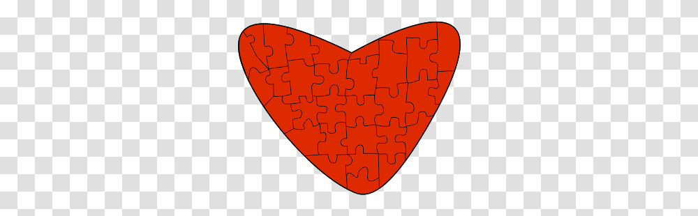 Charlottes Clips And Kindergarten Kids Free Valentine Heart Puzzle, Plectrum, Jigsaw Puzzle, Game Transparent Png
