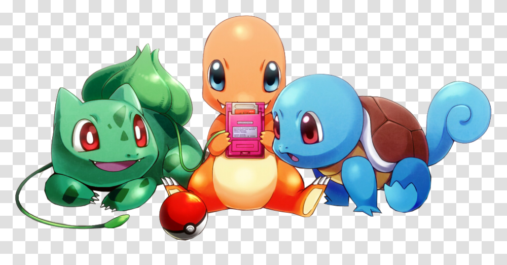 Charmander Bulbasaur Y Squirtle, Inflatable, Pac Man Transparent Png