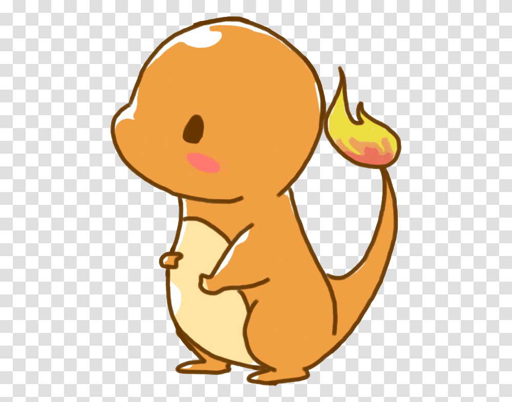Charmander Drawing Cute Easy Drawings Pokemon, Pottery Transparent Png
